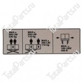 TOTALSOURCE SY76304 НАКЛЕЙКА