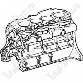 TOYOTA 114017820571 БЛОК ЦИЛИНДРОВ ДВИГАТЕЛЯ 1DZ2