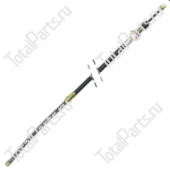 SIZE 1730x1480x4xJxS ТРОС СТОЯНОЧНОГО ТОРМОЗА