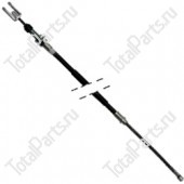 TVH 12005342 ТРОС РУЧНИКА LH