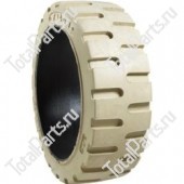 SIZE 22*7*16 ШИНА БАНДАЖНАЯ БЕЛАЯ РЕЗИНА С ПРОТЕКТОРОМ