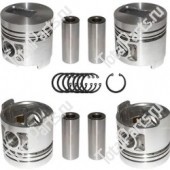 TOTALPARTS 000063623 ПОРШЕНЬ 0.50 (КОМПЛЕКТ НА ДВC)