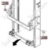 TOYOTA 612521660071 ВТУЛКА МАЧТЫ