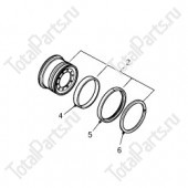 LINDE L0019901522 ДИСК КОЛЕСНЫЙ