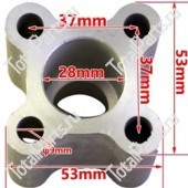 HANGCHA (HC) 490BPG МУФТА КРЫЛЬЧАТКИ ВЕНТИЛЯТОРА НА ДВИГАТЕЛЬ