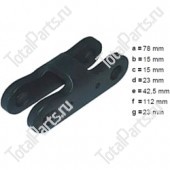 LATEC 0872554 РУЛЕВАЯ СЕРЬГА