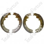 KEY NUMBER FL1024 КОМПЛЕКТ ТОРМОЗНЫХ КОЛОДОК 4ШТ.