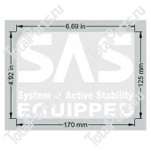 TOYOTA 578312345071 НАКЛЕЙКА САС