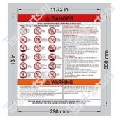 JLG 146526 НАКЛЕЙКА