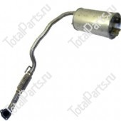 TOYOTA 175073324071 ГЛУШИТЕЛЬ В СБОРЕ