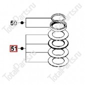 TOYOTA 455072333071 ПОДШИПНИК