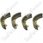 TOTALSOURCE 42333 КОМПЛЕКТ ТОРМОЗНЫХ КОЛОДОК