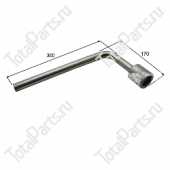 KEY NUMBER TC2559922001 КЛЮЧ БАЛОННЫЙ 32 ММ