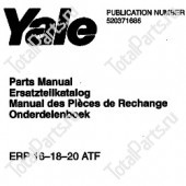 YALE ERP16ATF КАТАЛОГ ЗАПЧАСТЕЙ ДЛЯ ПОГРУЗЧИКА СЕРИИ D807