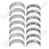 TOYOTA 117057833171 ВКЛАДЫШИ КОРЕННЫЕ 0.50 КОМПЛЕКТ 7 ПАР