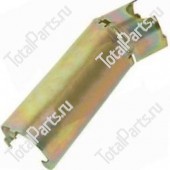 SIZE 222*85*47 ПРОТЕКТОР ВЫХЛОПНОЙ ТРУБЫ