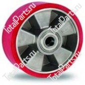 SIZE 200*50*50 РУЛЕВОЕ КОЛЕСО ГИДРАВЛИЧЕСКОЙ ТЕЛЕЖКИ