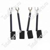 TOTALSOURCE 83727 НАБОР ЭЛЕКТРОЩЕТОК 4ШТ.