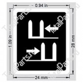 EPW 1DC00111 НАКЛЕЙКА