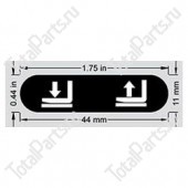 HYSTER 1466605 НАКЛЕЙКА