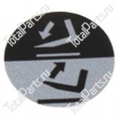 KOMATSU L3404440200 НАКЛЕЙКА