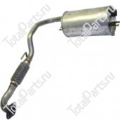 TOYOTA 175072332071 ГЛУШИТЕЛЬ В СБОРЕ | ЗАПЧАСТИ ДЛЯ ПОГРУЗЧИКА