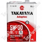TAKAYAMA 5W-30 МАСЛО МОТОРНОЕ ADAPTEC C3 SN/CF