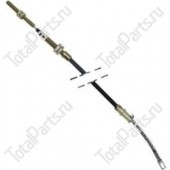 TOTALPARTS 000045701 ТРОС РУЧНИКА ЛЕВЫЙ