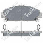 SCT Germany SP203 КОМПЛЕКТ ТОРМОЗНЫХ КОЛОДОК