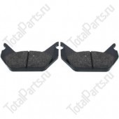 TVH 14170699 КОМПЛЕКТ ТОРМОЗНЫХ КОЛОДОК 2 ШТ.