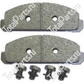 SIZE 108*11*38*5 КОМПЛЕКТ ТОРМОЗНЫХ НАСАДОК