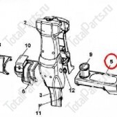 DAEWOO-DOOSAN A401088 КРЫШКА ПАНЕЛИ