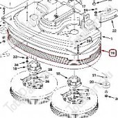 TVH 5449602 ЮБКА ЩЕТОЧНОГО УЗЛА