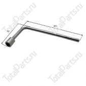 KEY NUMBER TC2219922251 КЛЮЧ КОЛЕСНЫХ ГАЕК 21ММ