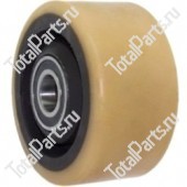 SIZE 150x78x62x16x62x16x6 РОЛИК / STANDARD LOAD WHEEL WITH BEARING