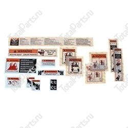 YALE 580007742 НАБОР НАКЛЕЕК