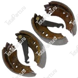TVH 3055897 КОМПЛЕКТ ИЗ 4-х ТОРМОЗНЫХ КОЛОДОК