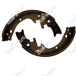 TOYOTA 044761004071 КОМПЛЕКТ ТОРМОЗНЫХ КОЛОДОК 2ШТ.
