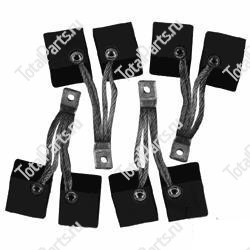 TOTALSOURCE SY51327 НАБОР ЭЛЕКТРОЩЕТОК 4ШТ.