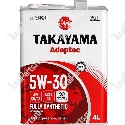TAKAYAMA 5W-30 МАСЛО МОТОРНОЕ ADAPTEC C3 SN/CF