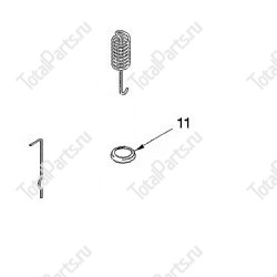 HYSTER 0374546 КОЛЬЦЕВОЙ ДЕРЖАТЕЛЬ