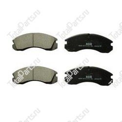 MITSUBISHI MZ690166 КОМПЛЕКТ ТОРМОЗНЫХ КОЛОДОК