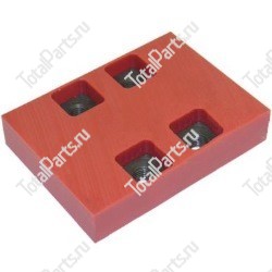 SIZE C*C1*130*25*95*4*10. ФРИКЦИОННАЯ ПЛАСТИНА