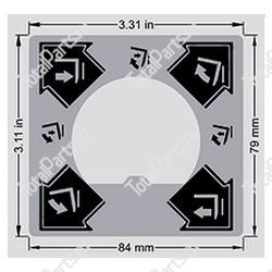 TOTALSOURCE 11263523 НАКЛЕЙКА