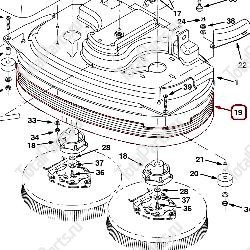 TVH 5449602 ЮБКА ЩЕТОЧНОГО УЗЛА