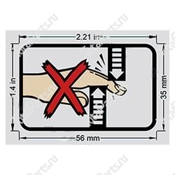 TOYOTA 5910180981 НАКЛЕЙКА