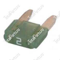 SIZE 10.9x3.7x16.1x3.7x2. ПРЕДОХРАНИТЕЛЬ 2A