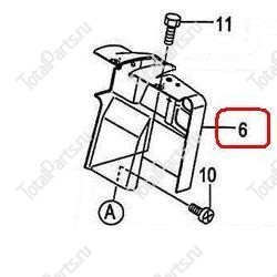 TVH 9233510 КРЫШКА ПАНЕЛИ КАБИНЫ