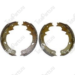 KEY NUMBER FL1024 КОМПЛЕКТ ТОРМОЗНЫХ КОЛОДОК 4ШТ.