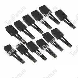 TOTALSOURCE 78688 НАБОР ЭЛЕКТРОЩЕТОК 12ШТ.